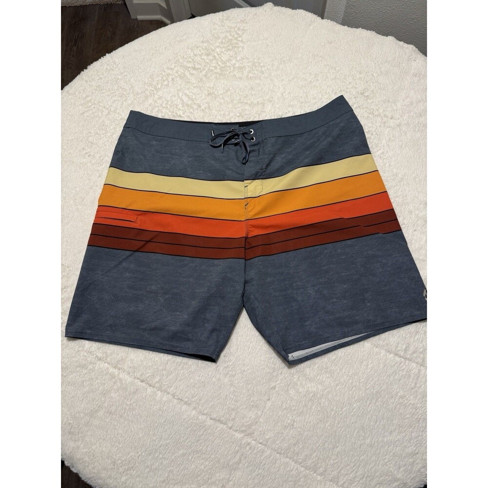 O'Neill Hyperfreak Boardshorts Swim Trunks Men  Size 38 Multi-Color Surf Beach !